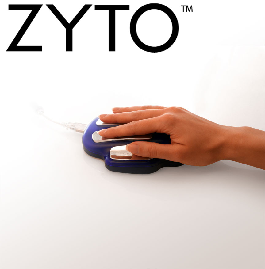 zyto cradle with hand grad